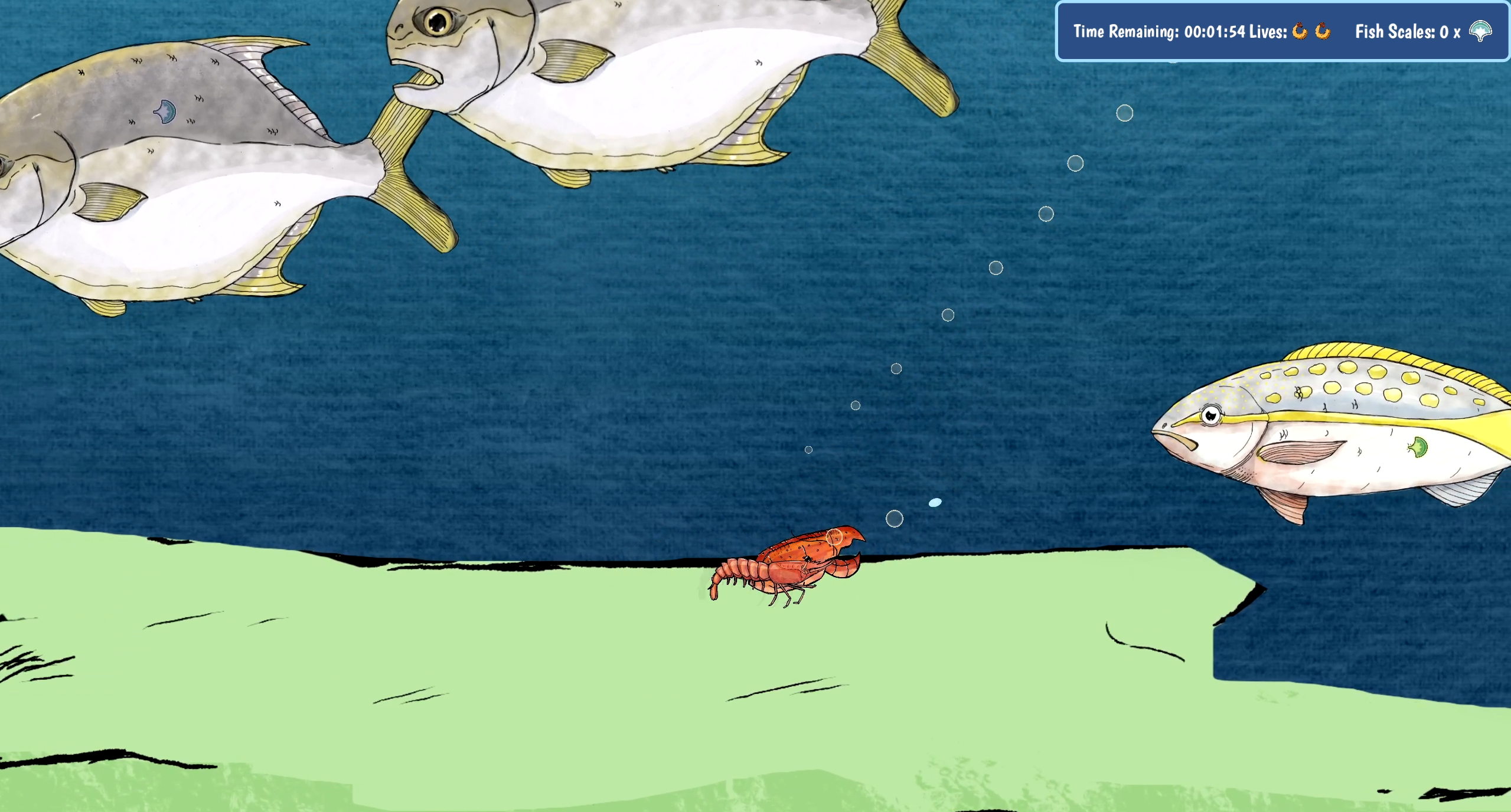 Shrimp Escape Bullet Time